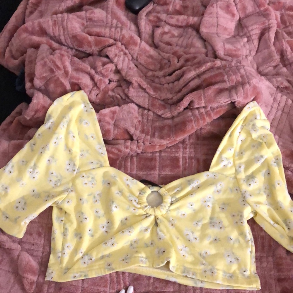 Crop top blouse